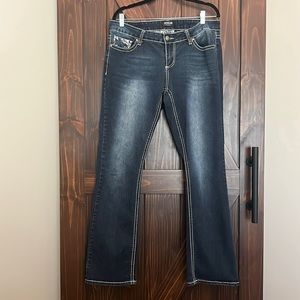 Womens Boot cut, stretchy denim, size 16, good condition,